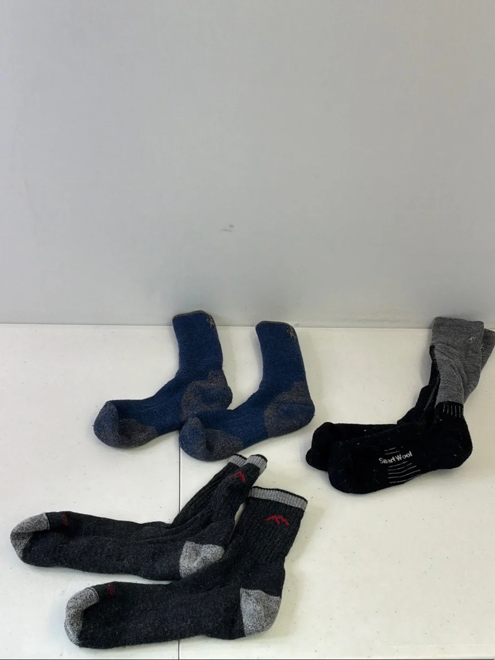 Lot of 3 pair Smartwool Darn Tough Sz L Men’s